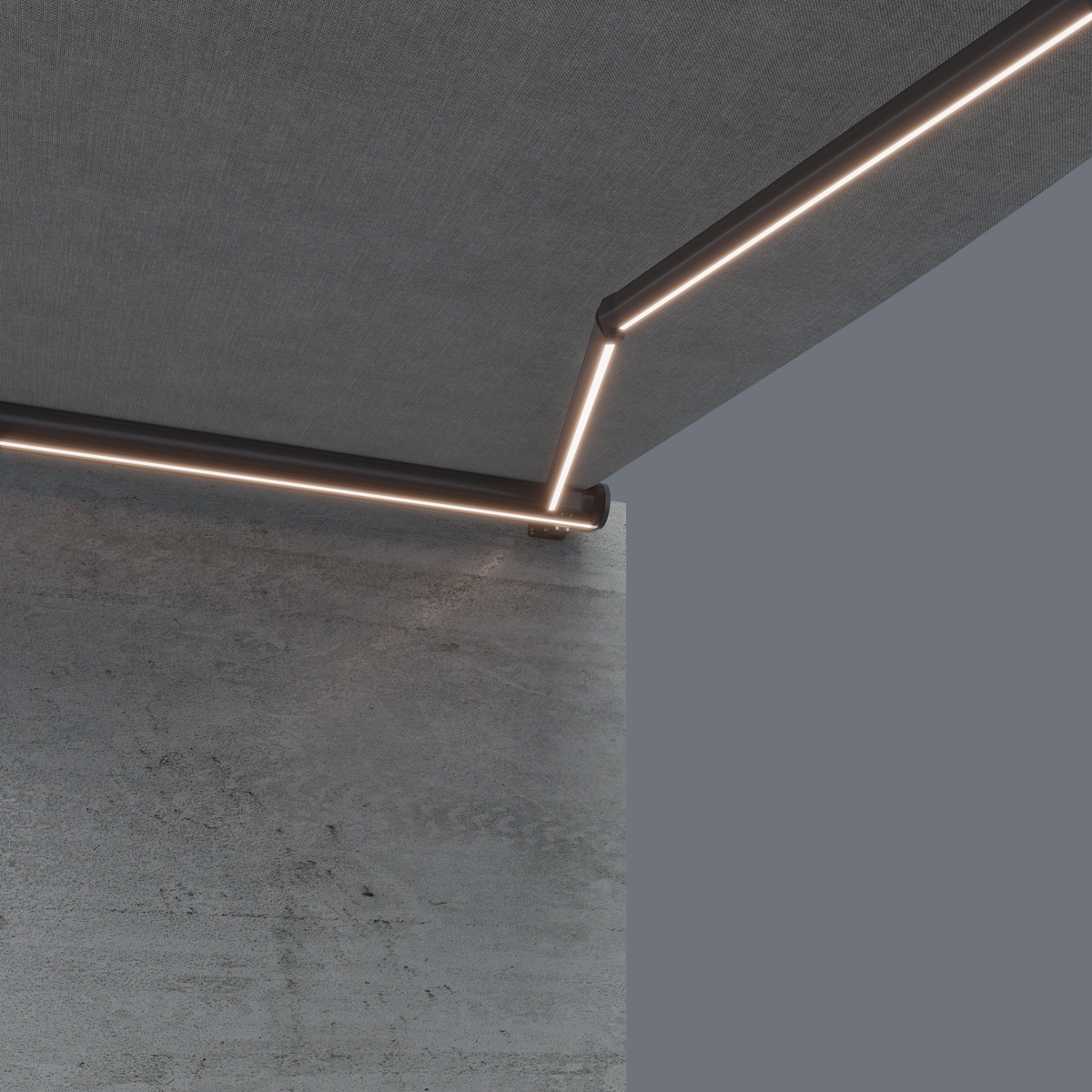 مصابيح LED مدمجة في الكاسيت والأذرع
