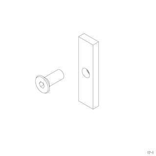 SkyMax Ultra - Square Nut with Bolt - 17-1 - 24-26