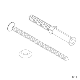 Base Plate Mounting Set for Conservatory