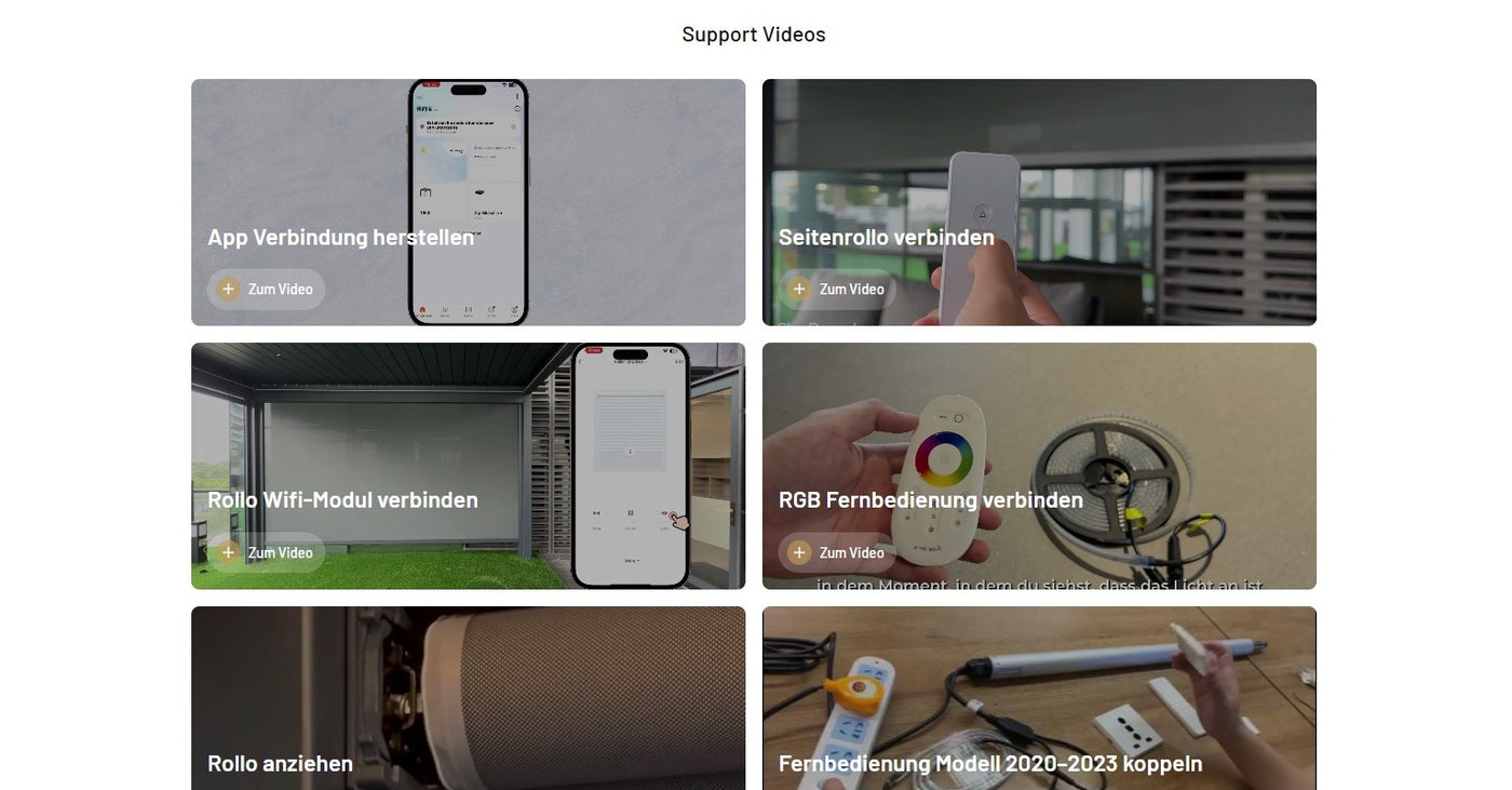 4. Bedienung & Zusatzfunktionen einrichten