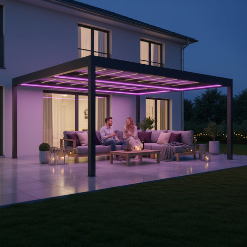 SkyPergola SkyGrand Master aluminium pergola