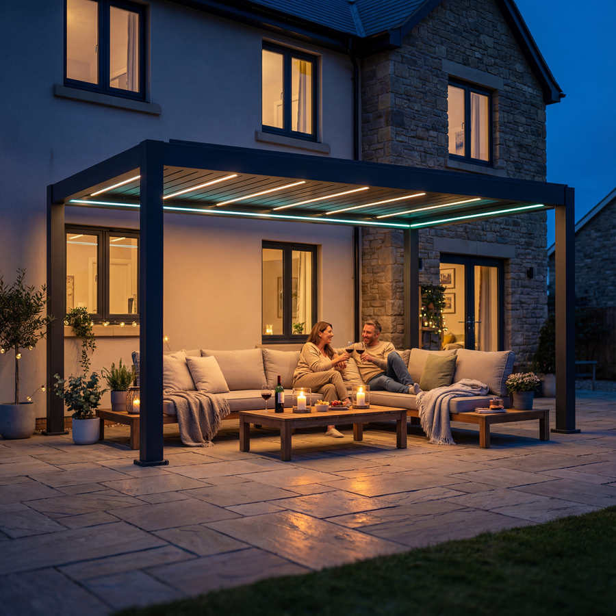 SkyPergola SkyMax Ultra aluminum pergola