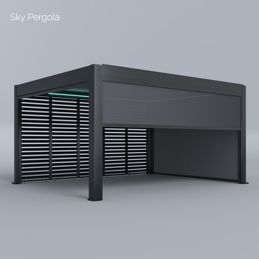 Sky Pergola Seitenrollo