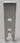 Glass clip end cap glass side wall