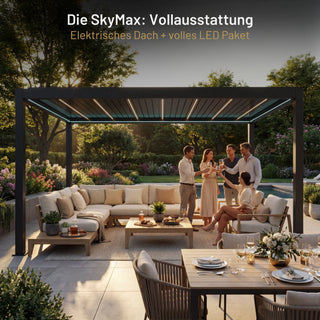 SkyPergola SkyMax Ultra برغولا ألمنيوم